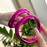 UV Fushcia Geometrical Shaped Chic Fashion Bracelet