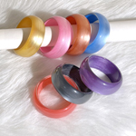 Glittering Resin Plastic Fashion Bangle Bracelet