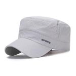 Flat Top Ventilated Sports Cap