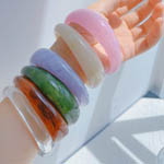 Chic Diffusion-effect Shaped Bangles