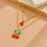 Cherry Pendant Necklace