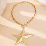 Super Big Star Pendant Necklace