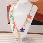 Sea Creature Pendants Chain Necklace