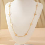 Minimalist Butterfly Charm Neckalce