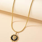 Gold Leo Pendant Necklace