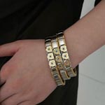 Evil Eyes Studs Tennis Bracelet