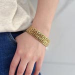 Styled Spot Metal Charms Bracelet