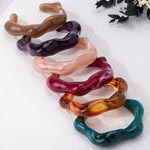 Multi-colored Acrylic Cuff Bangles