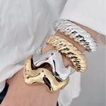 Metallic CCB Cuff Bracelets