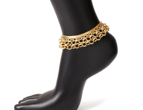 Multi Layer Chain Anklet